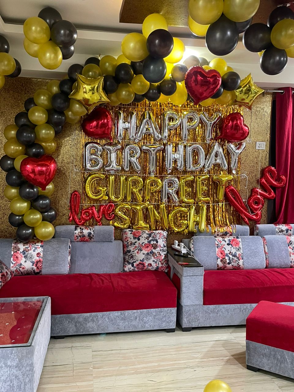 happy birthday decor