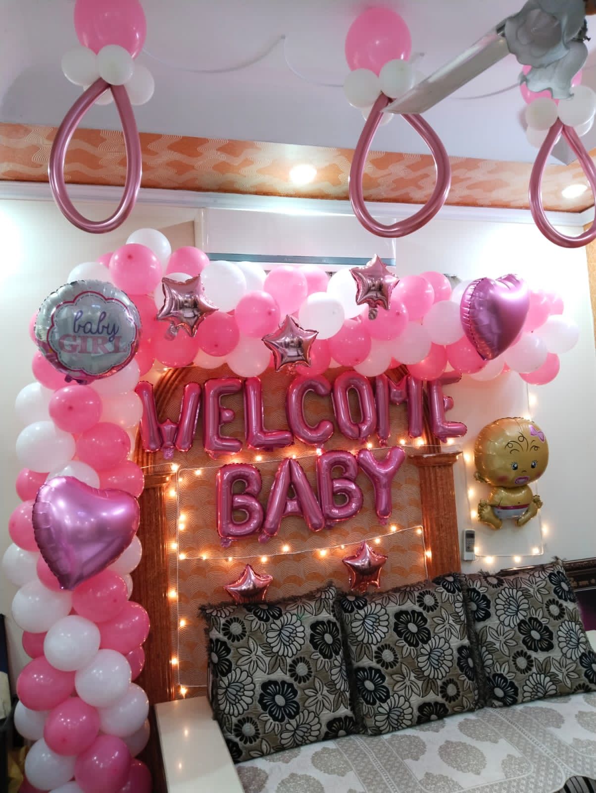 welcome baby decor